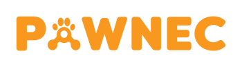 Pawnec Wordmark - Orange
